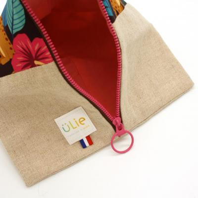 Pochette triangle jungle 6